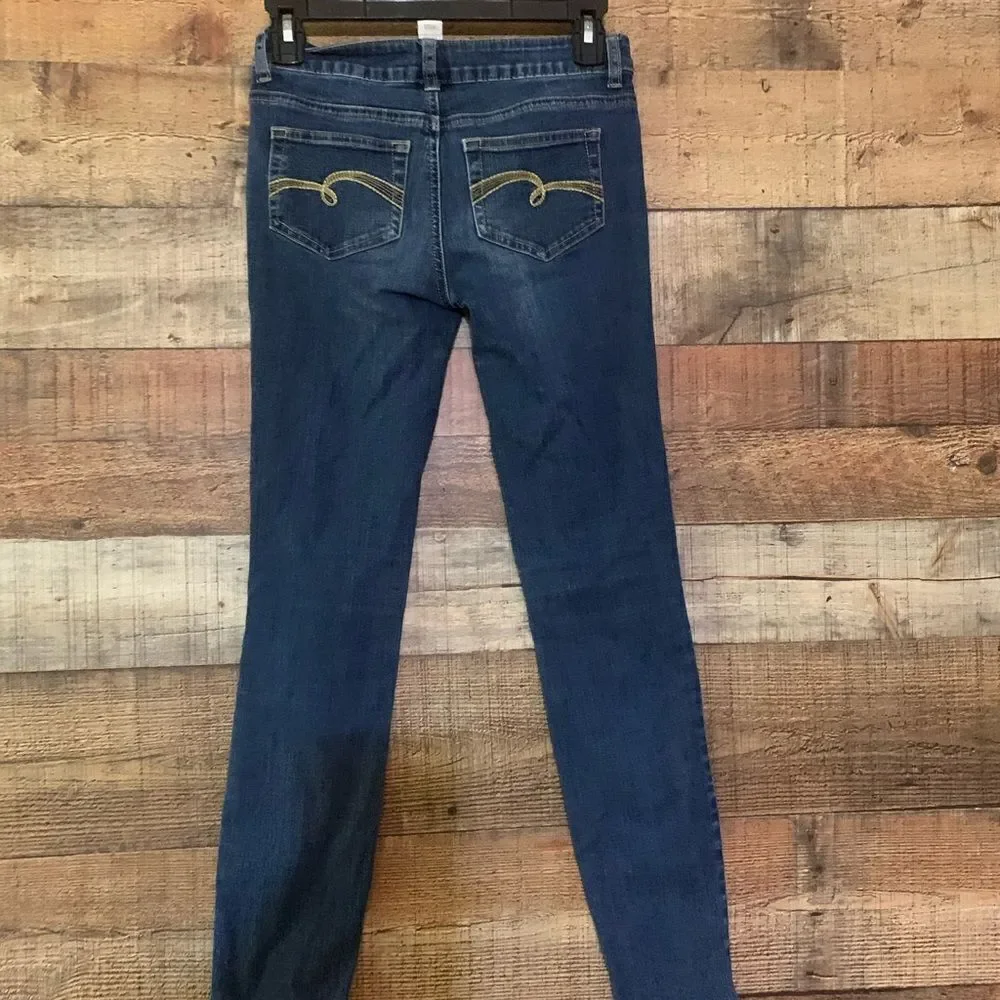 Justice Super Skinny Girls Jeans, size 14 slim‎